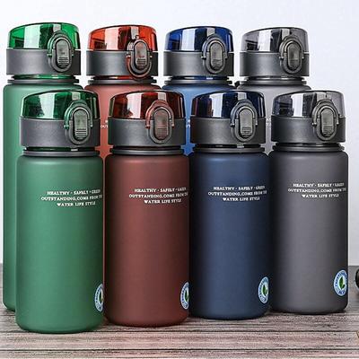 Retailers Go Portable Hiking Water Bottle, High Quality BPA Free Sports Bottle, Leak Proof Brand, My Favorite Drink Bottle grey 560ml