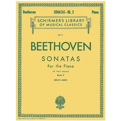 Sonatas - Book 2: Schirmer Library of Classics Volume 2 Piano Solo, Sachbücher von Ludwig van Beethoven