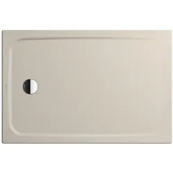 Kaldewei CAYONOPLAN Duschfläche, warm grey 10, 750x1600x25 mm, bodeneben, seitlicher Ablauf