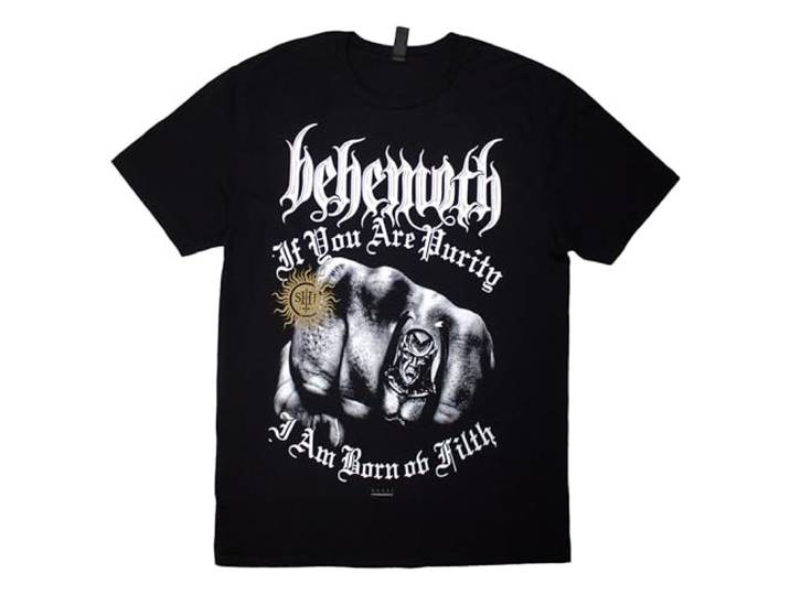 Behemoth The Shit Ov God Purity Fist T Shirt XL