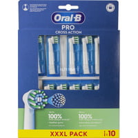 Oral-B Pro Cross Action Aufsteckbürsten 10er weiß