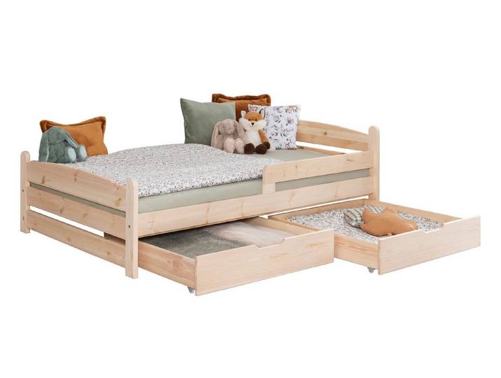 Ticaa Kinderbett Einzelbett „Mello“, Kinderbett, Jugendbett