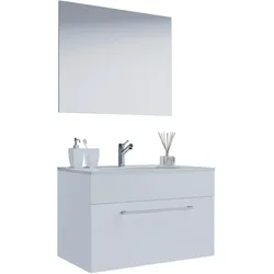Badezimmer Badinos Weiß 3-tlg.