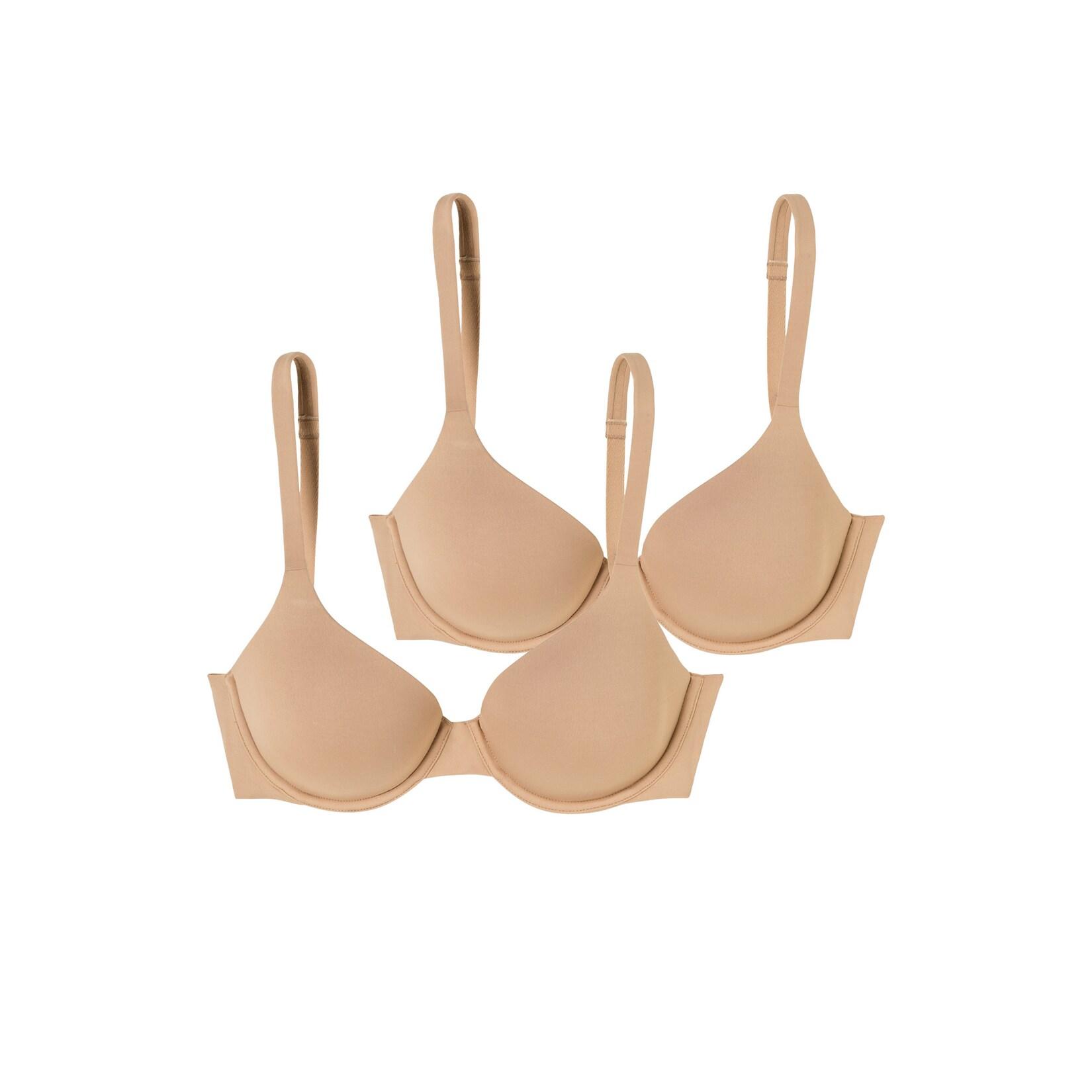 Schiesser Damen Bügel-BH BH mit Schale - Unique Micro 2er Pack
