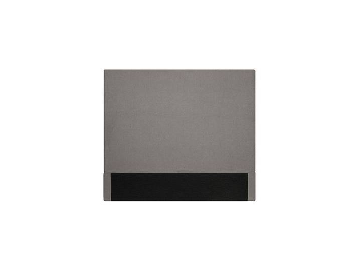 Tête de lit lisse en tissu NUMA - Gris Largeur - 160 cm