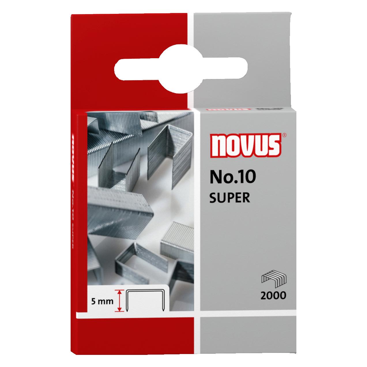 Novus Heftklammern Nr.10 2000ST (040-0179)