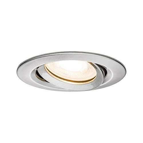 Paulmann Nova Plus inbouwspot IP65 zwenkbaar LED GU10 zilver/grijs