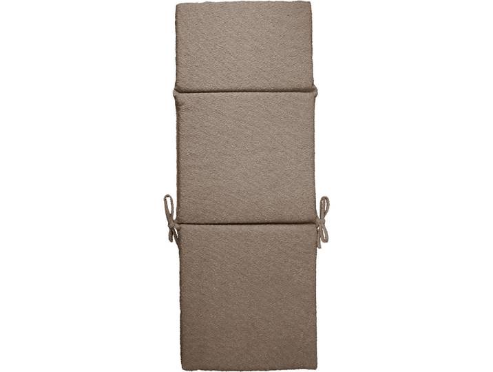 Dieter Knoll Gartensitzkissen, Taupe, Textil, Füllung: Komfortschaum, 50x72x48 cm, Gartenmöbel, Gartenkissen & Auflagen, Outdoor-Kissen