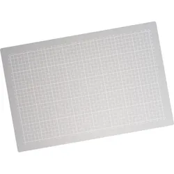 Schneidematte A3, 45 x 30 cm, selbstheilend, mit Raster grau, Kunststoff
