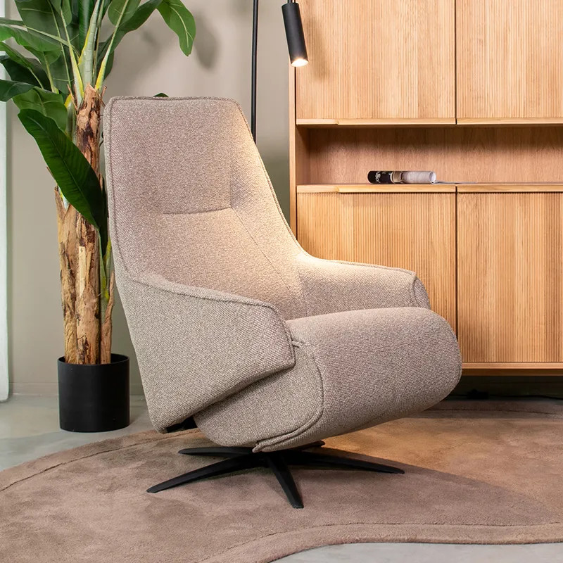 Label51 Fauteuil Odense Mushroom Boucle 2-Motorig