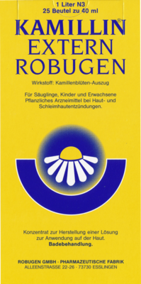 ROBUGEN GmbH & Co.KG KAMILLIN Extern Robugen Lösung 25X40 ml 00329303