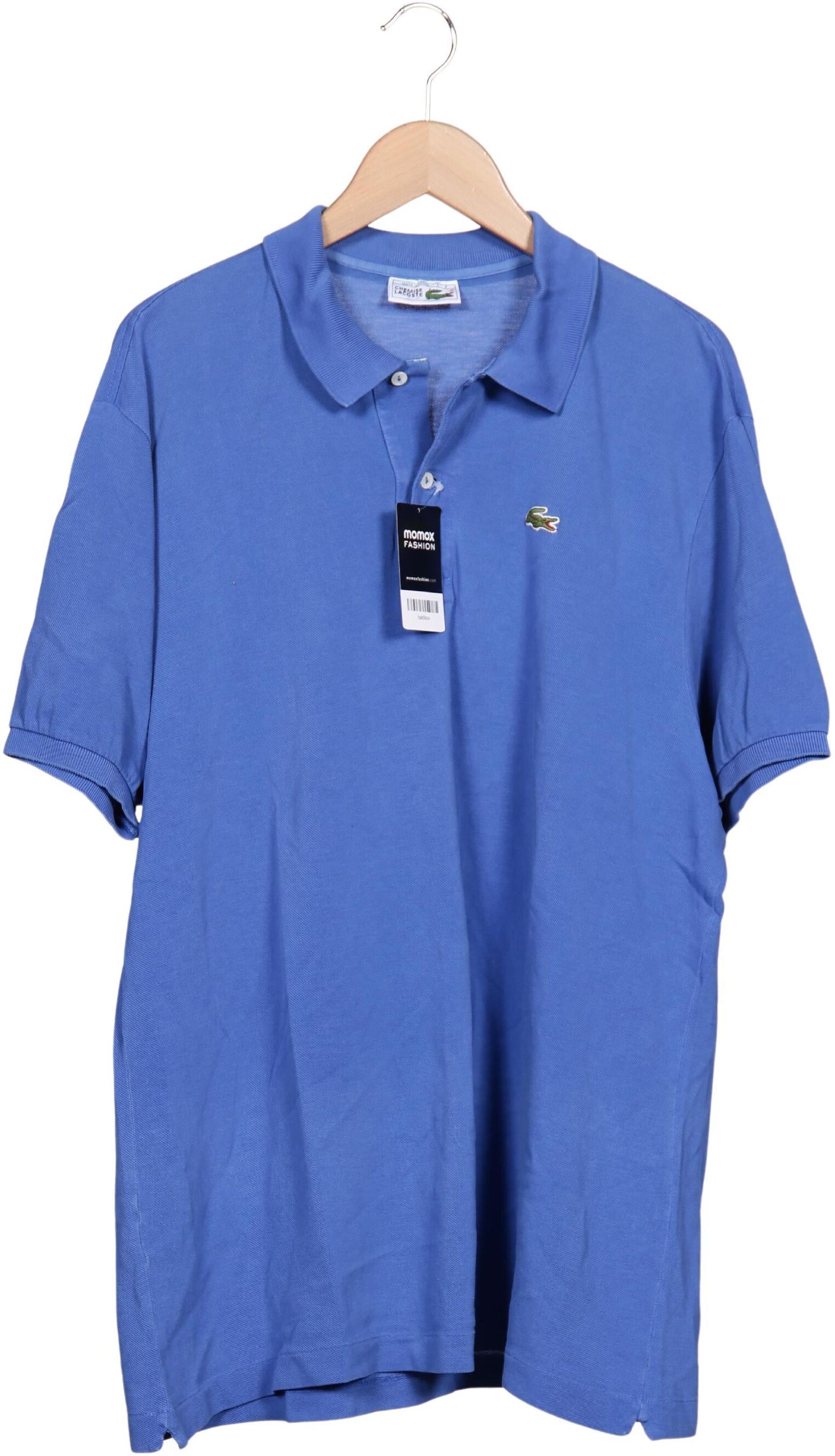 Lacoste Herren Poloshirt, Blau, Gr. XXL (Lacoste 7), Baumwolle - Second Hand