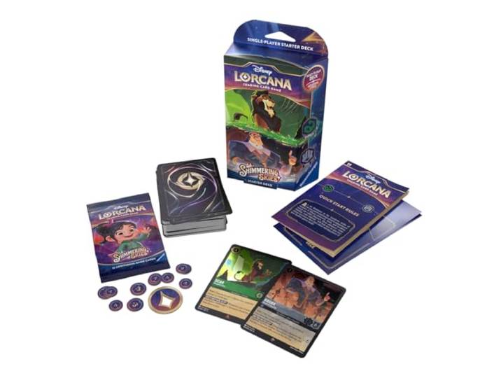 Disney Lorcana TCG: Shimmering Skies - Starter Deck Emerald and Steel (Englisch)