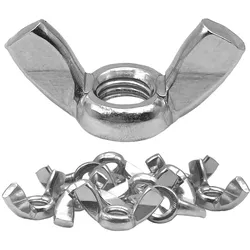 Offgrditec Flügelmuttern M12 Edelstahl A2 V2A 304 DIN315 15 Stk.