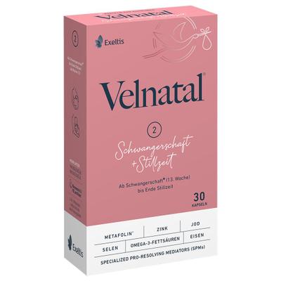 Velnatal Schwangerschaft und Stillzeit Weichkaps. 30 St Weichkapseln