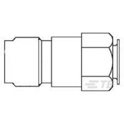 TE Connectivity TE AMP RF Coax Connectors 228640-1 1 St.