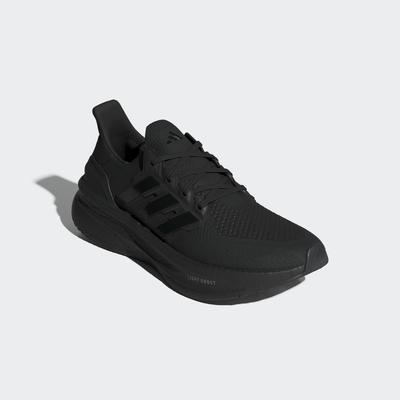 Laufschuh ADIDAS PERFORMANCE "ULTRABOOST 5", Herren, Gr. 42, schwarz (core schwarz, core schwarz, core schwarz), Synthetik, Textil, Schuhe Laufschuh, mit BOOST™-Technologie für mehr Reaktivität und Komfort