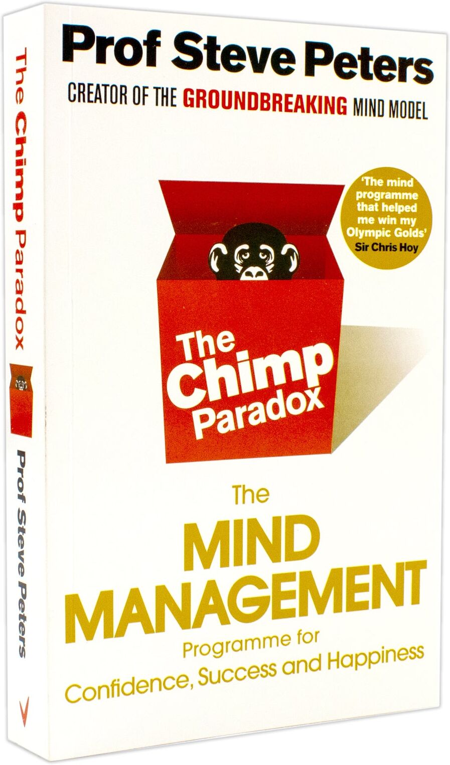 Vermilion The Chimp Paradox Book: The Mind Management by Prof Steve Peters, To Help You Achieve Success, Confidence and Happiness