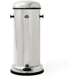Pedalbehälter Vipp 16 Vipp Edelstahl silber, Designer Holger Nielsen, 62 cm