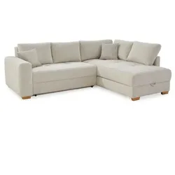 Ecksofa mit Funktion Sunset Cord Light Greige