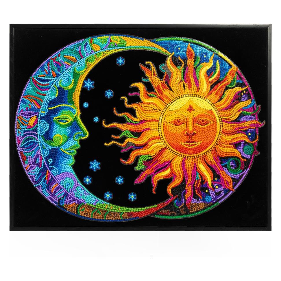 Diamond Dotz Diamond Painting Neon Sonne Mond (DD25030)