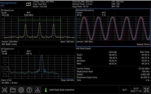 Uni-T UTS1000-AMA Mess-Software Upgrade