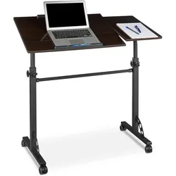 Relaxdays Laptoptisch, Notebook Ständer, Schwarz
