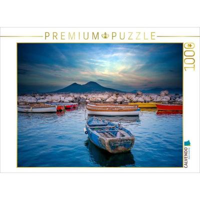 CALVENDO Puzzle Blick zum Vesuv | 1000 Teile Lege-Größe 64x48cm Foto-Puzzle für glückliche Stunden