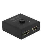 Delock Sw. bidirektio. HDMI 2-1 4k 60Hz Digital/Display/Video (64072)