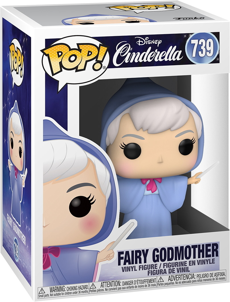 Funko Pop! Disney Assepoester Goede Fee Heks 739 Vinyl figuur