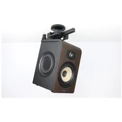 Isoacoustics V120 Mount (Neigbar), Lautsprecher Ständer + Wandmontage, Schwarz
