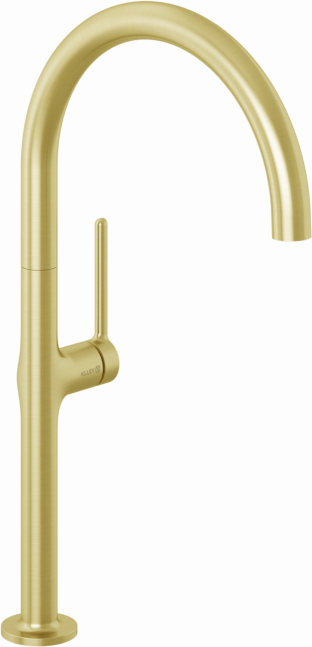 Kludi REEF Küchenarmatur 50803N075 seitliche Bedienung, Brushed Gold