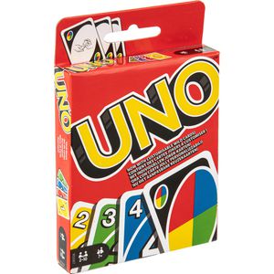 Mattel Kartenspiel W2087, Uno, ab 7 Jahre, 2-10 Spieler