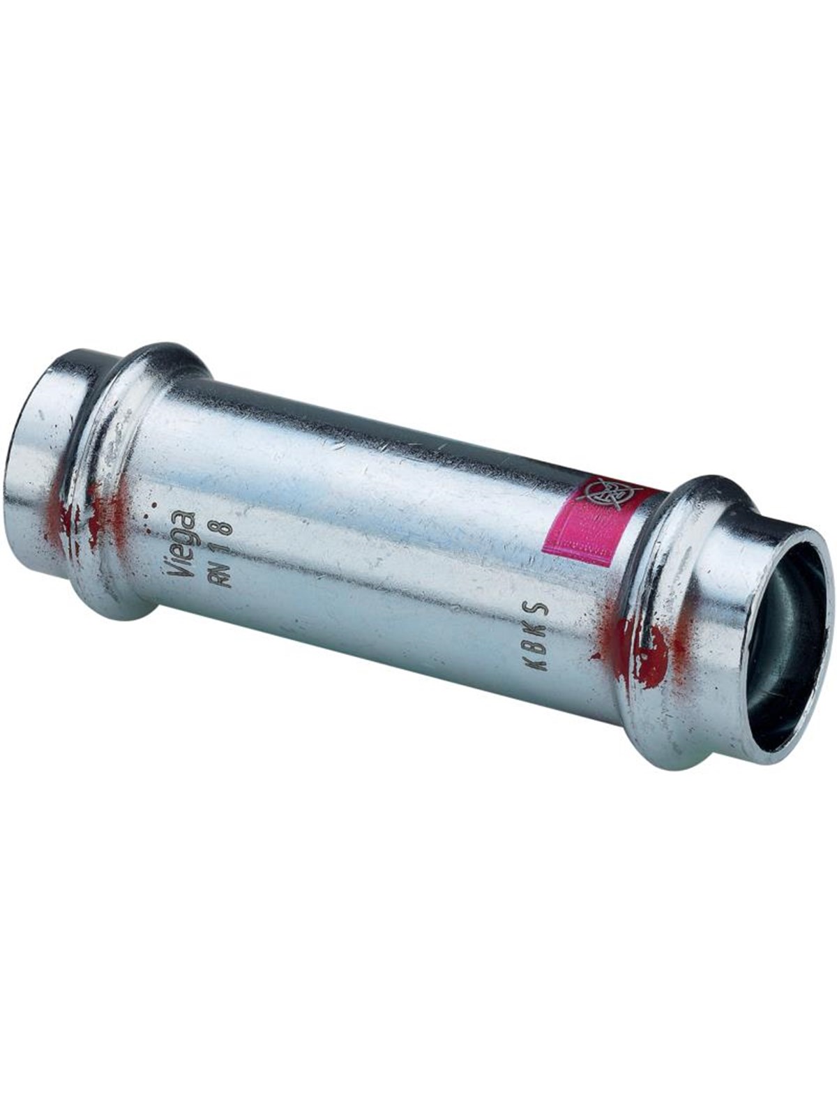 Viega Prestabo sliding sleeve 22 mm galvanized steel