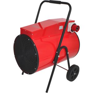 Aktobis Heizlüfter WDH-BGC30, mit 3 Stufen bis 30000 Watt, Elektroheizer 400V mit Spritzwasserschutz, 1880 m³/h