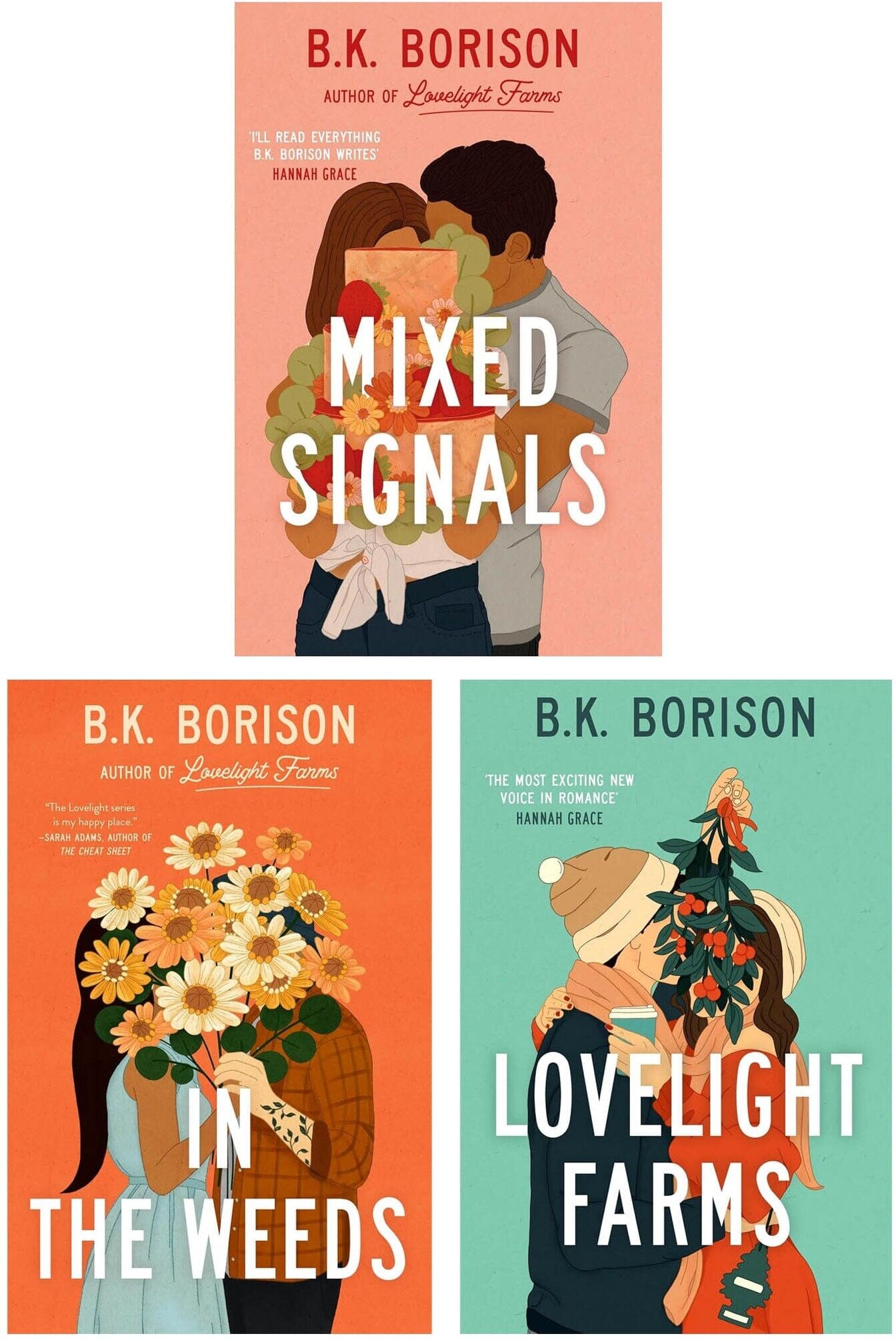 Lovelight Series By B.K. Borison 3 Books Collection Set - Fiction - Paperback Pan Macmillan