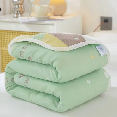 Uplift Picks Breathable Cotton Gauze Summer Quilt Lightweight Comforter 9 150x200 Cm