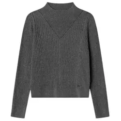 Pepe Jeans für Mädchen. PG7000042 Pullover Marla grau (10Años= 140cm), Lässig, Baumwolle, Langarm, Kinderbekleidung