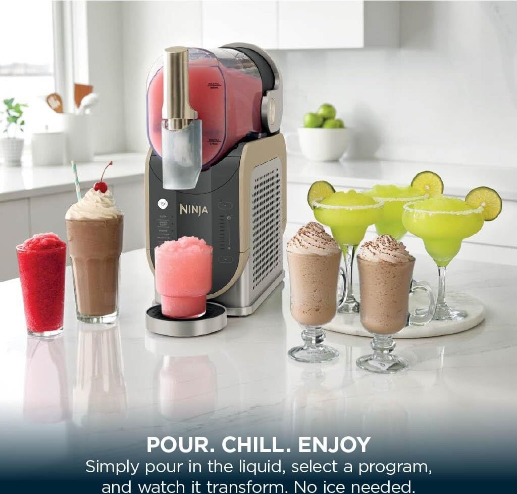 Ninja SLUSHi FS301UK Frozen Drink Maker 1.9L - Stone Gold