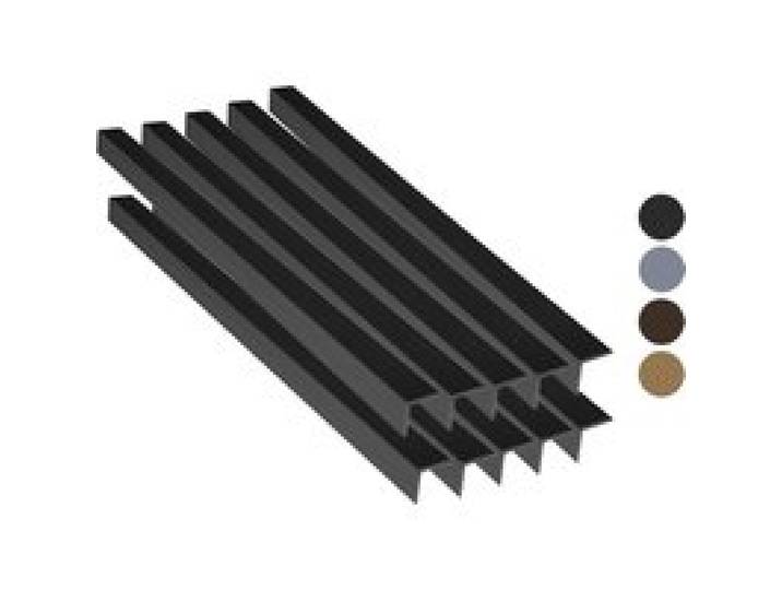 HOME DELUXE Profilé de finition en composite « VIRO », pour bardage de façade DUVAR .