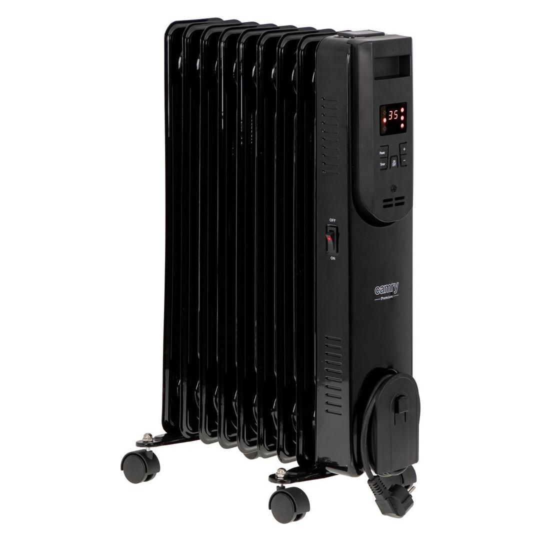 Camry Heater CR 7810 Oil Filled Radiator, 2000 W, Number of power levels 3, Black (2000 W) (CR 7810)