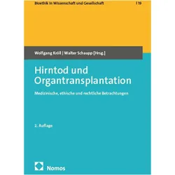Hirntod und Organtransplantation, Fachbücher von Walter Schaupp, Wolfgang Kröll