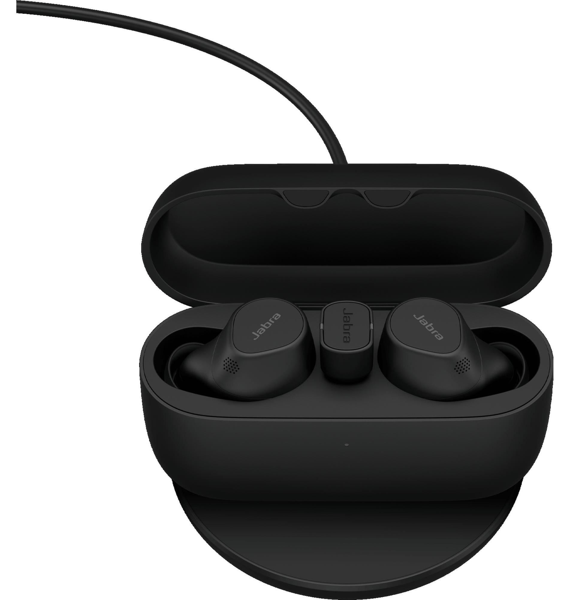 Jabra Evolve2 Buds UC 20797-989-889 - True Wireless-Kopfhörer mit Mikrofon - im Ohr - Bluetooth - aktive Rauschunterdrückung - Adapter USB-C via Blue