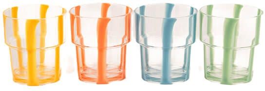 Summerhouse by Navigate Portofino Set of 4 Stacking Tumblers
