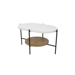 Couchtisch   ¦ weiß ¦ Maße (cm): B: 80 H: 50