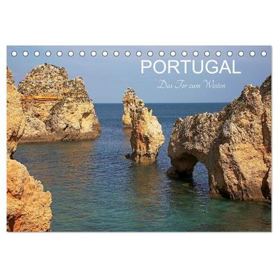 Portugal. Das Tor zum Westen (Tischkalender 2027 DIN A5 quer), CALVENDO Monatskalender