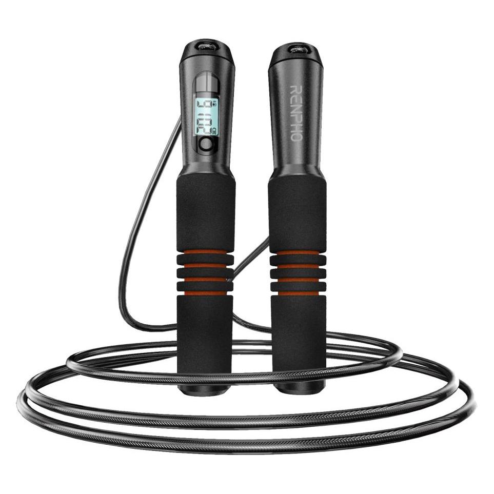 Renpho Q001 SMART Jump Rope (300 cm) (PEU-R-Q001-BK)
