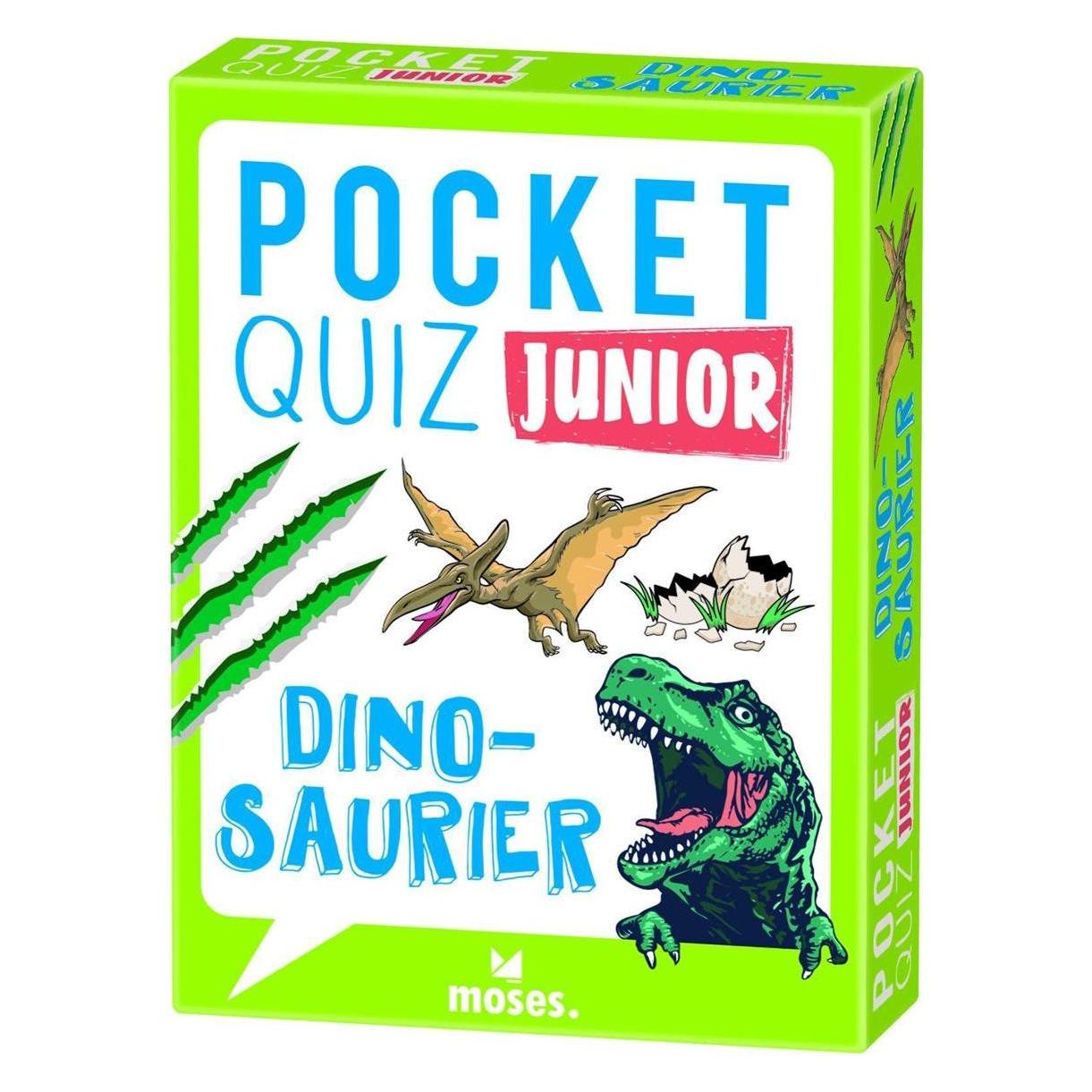 Moses Pocket Quiz junior Dinosaurier (Deutsch, 1 - 4 Spieler) (36352769)