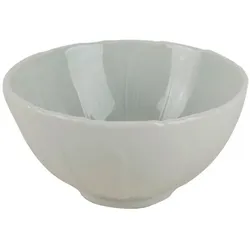 Müslischale Flower 500 ml Steinzeug Grün