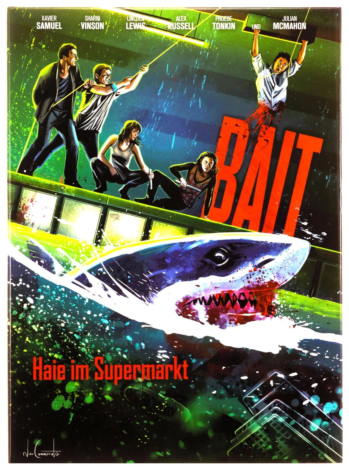Bait - Haai in de supermarkt 3D Blu-ray en DVD Mediabook